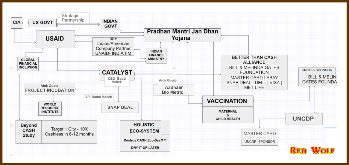 India digital flow chart