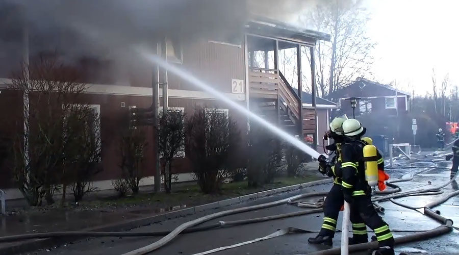 fires  refugee facilities germany