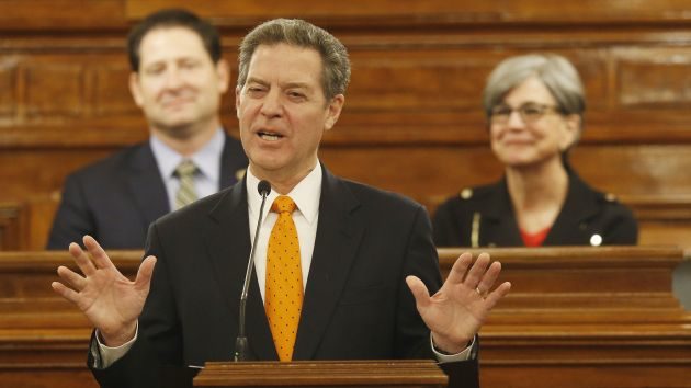 Click to enlarge Kansas Gov Sam Brownback