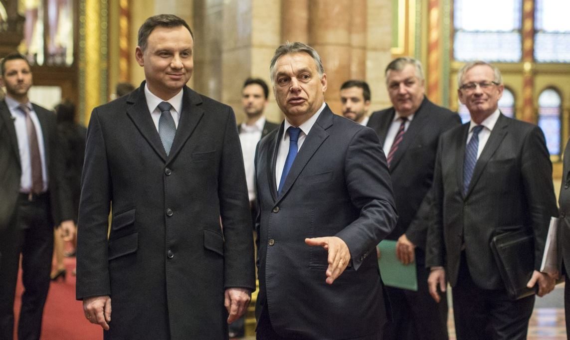 Andrez Duda and Viktor Orban