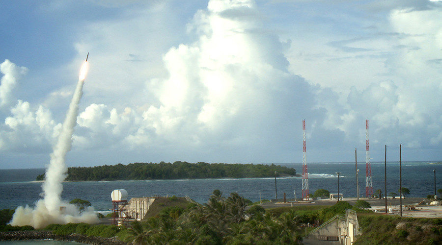 THAAD missile launch