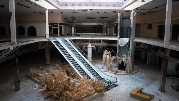 abandoned mall