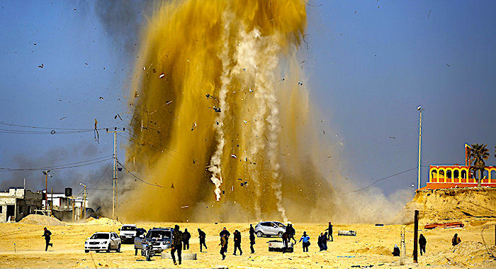 Bombing Gaza