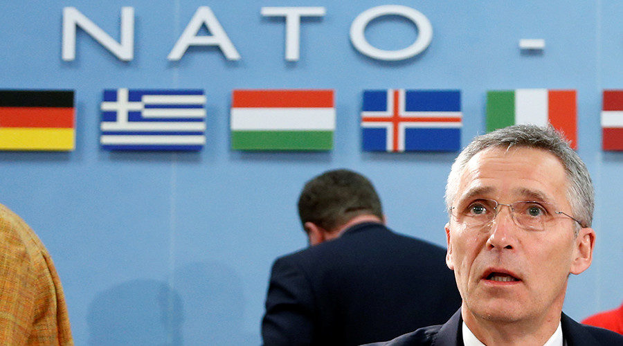Click to enlarge NATO Secretary-General Jens Stoltenberg