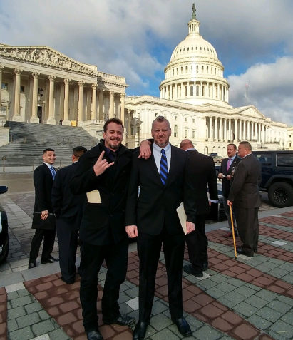 Click to enlarge Tim Dan Cord JASTA veterans lobby 9/11