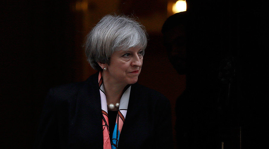 Click to enlarge Theresa May