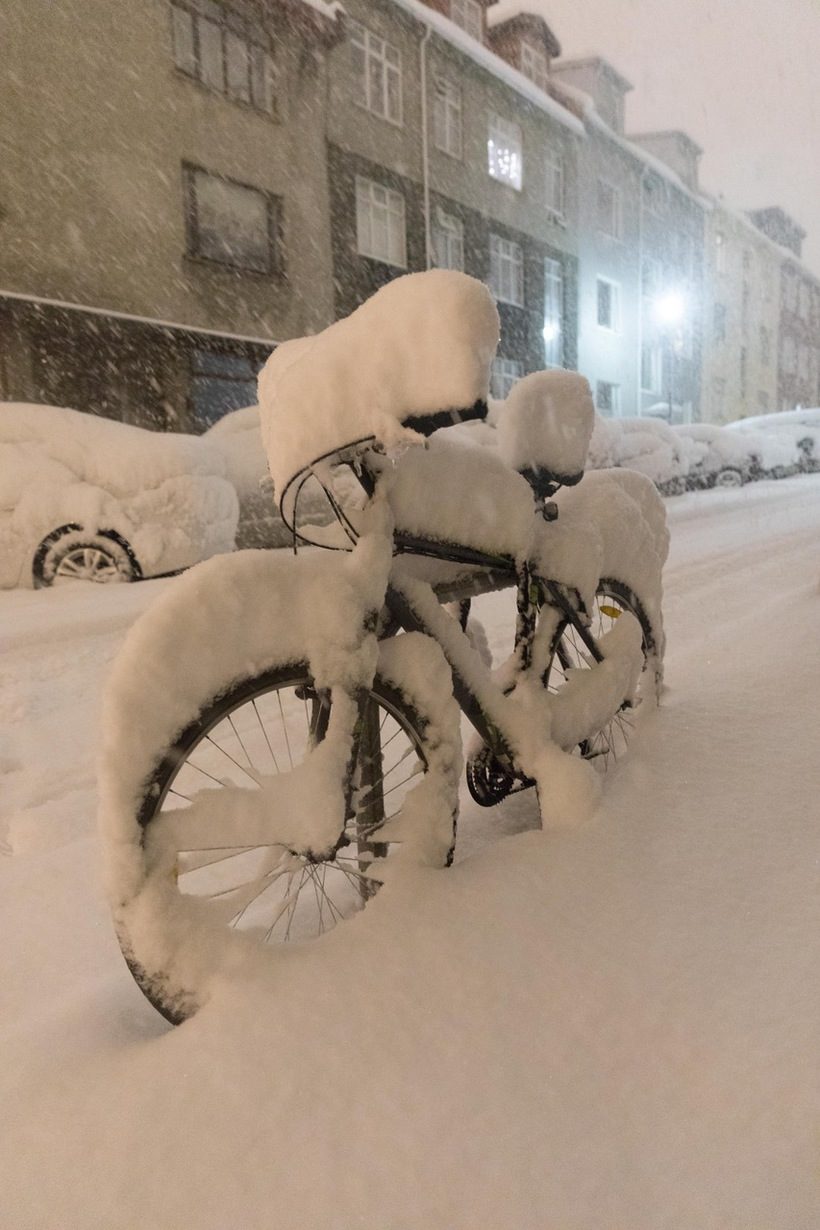 Click to enlarge Iceland snow