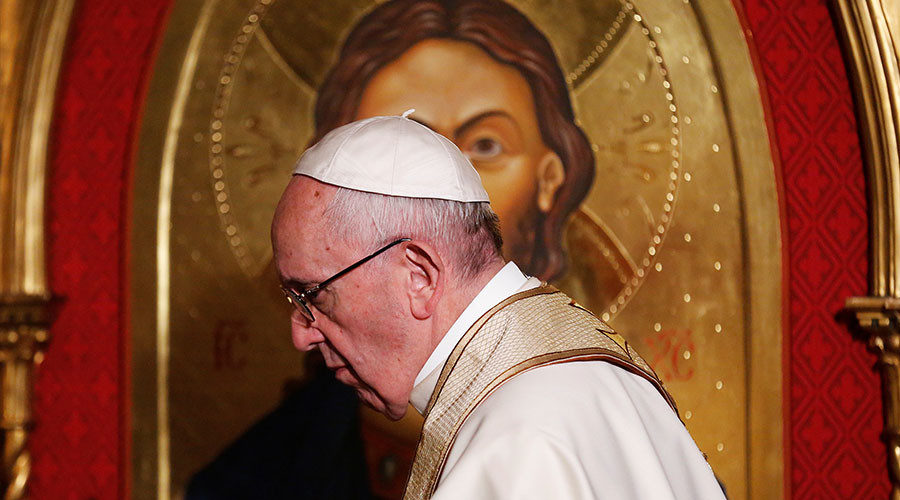 Click to enlarge Pope Francis