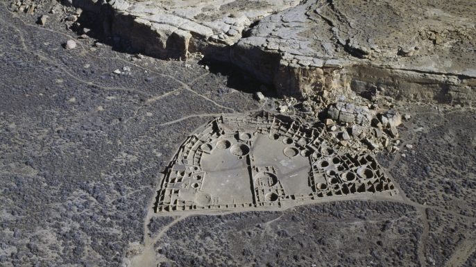 Anasazi settlement Pueblo Bonito