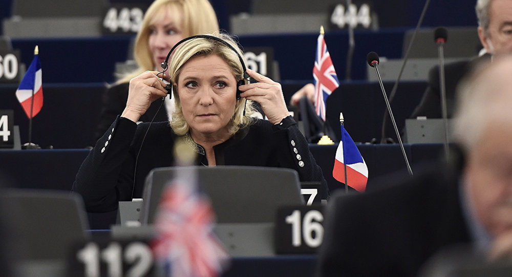 Click to enlarge Marine Le Pen
