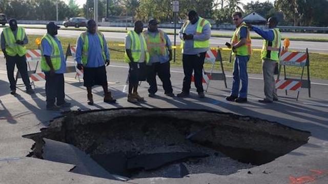 Ft. Lauderdale, FL sinkhole
