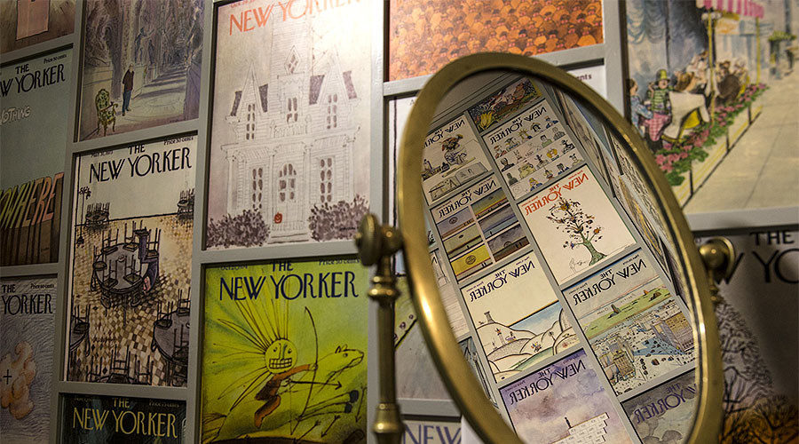 Click to enlarge New Yorker cover pages