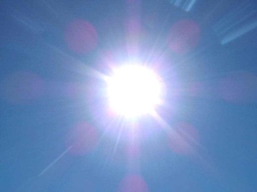 the sun
