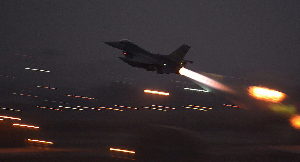 US F-16 fighter jet