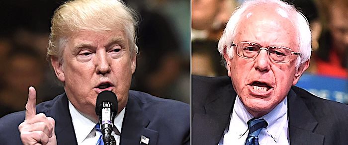 trump sanders