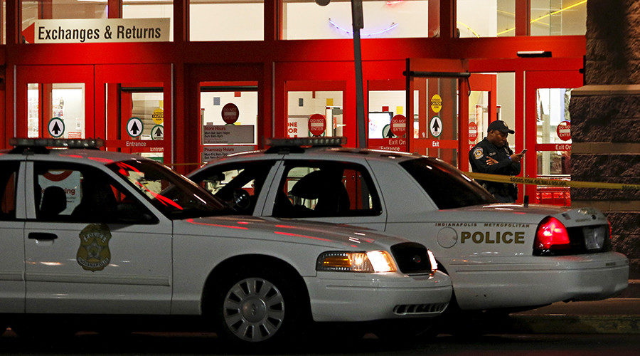 police outside business
