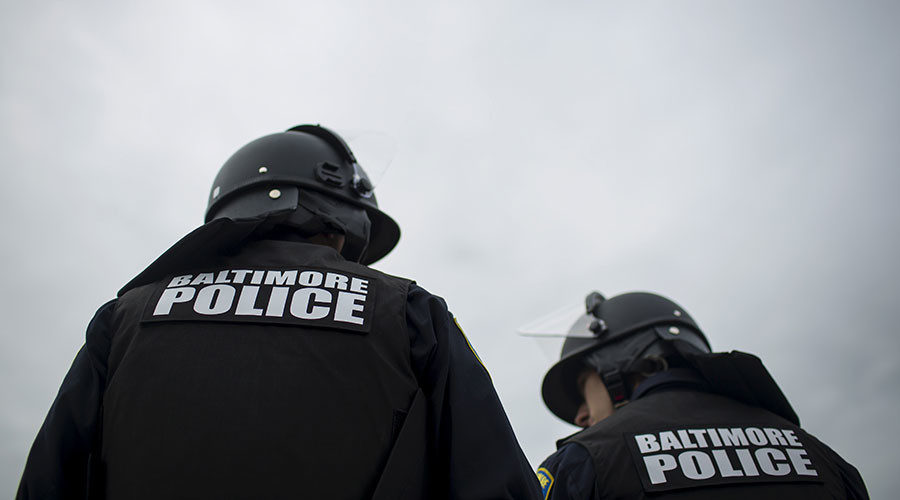 Baltimore police cops US