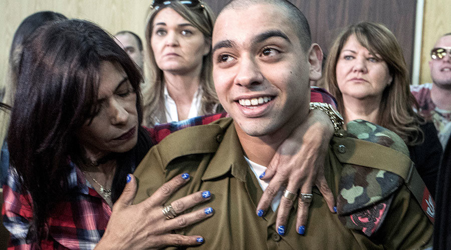 Click to enlarge Israeli soldier Elor Azaria