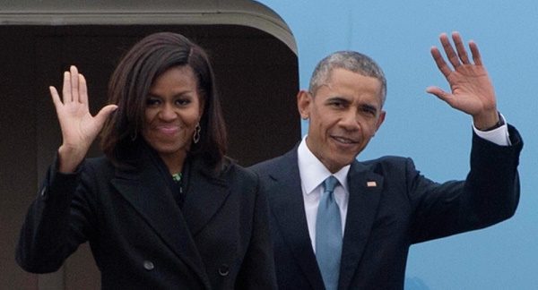 Click to enlarge Obamas