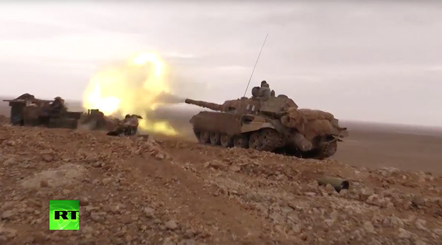 Syrian military tank