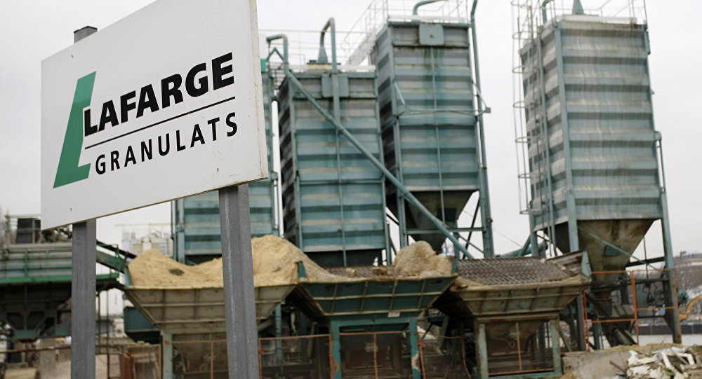 Click to enlarge Lafarge plant in Paris