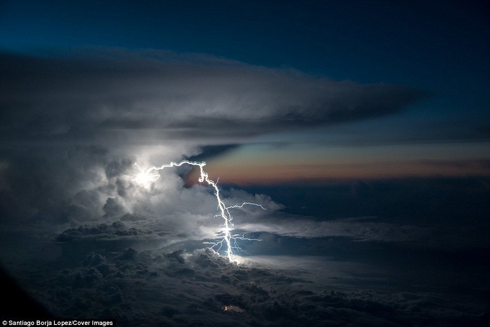 Click to enlarge These stunning images show you exactly why you should always ask for a window seat on a plane.