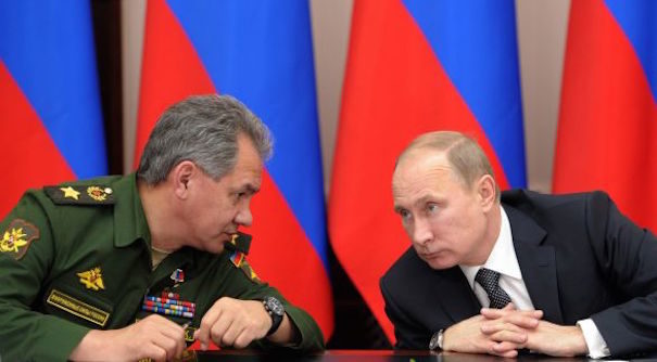 Putin and Sergey Shoigu