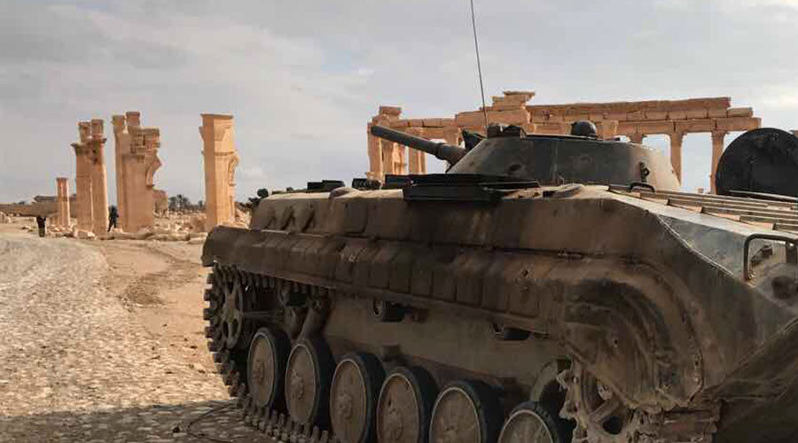 Syrian tank Palmyra