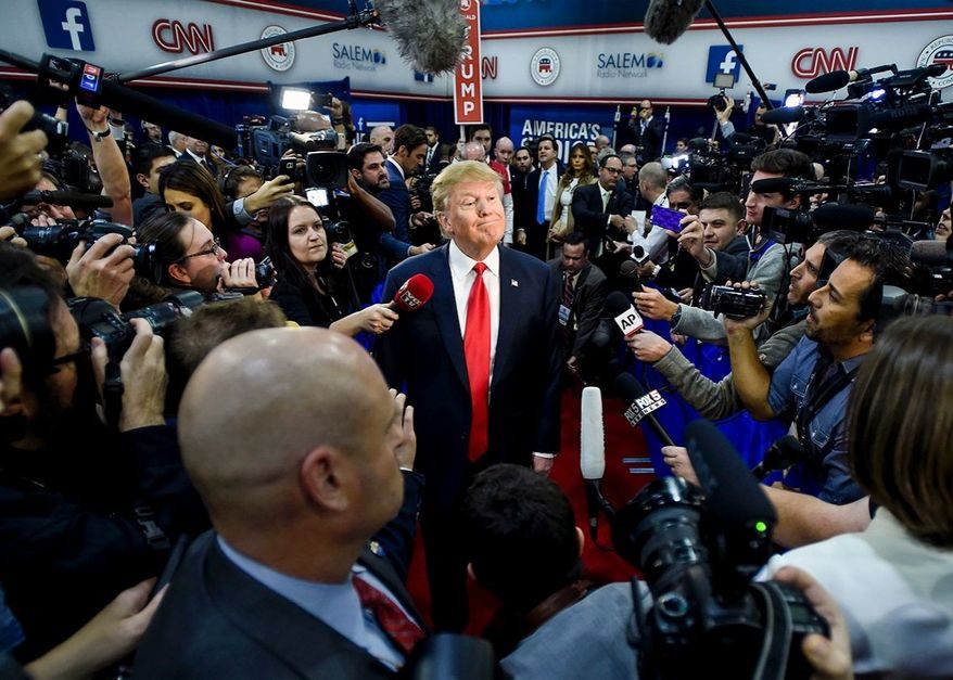 trump press