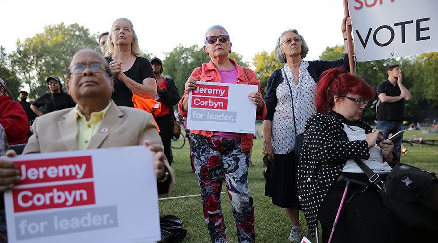 Jeremy Corbyn supporters Labour Party