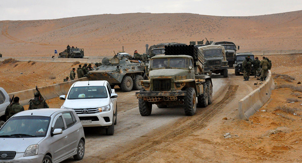 Syrian fighters