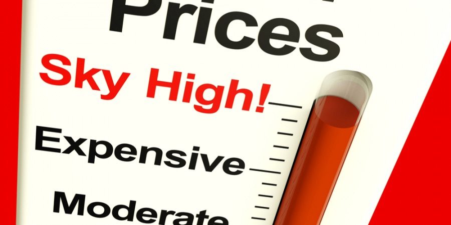 Click to enlarge High food prices