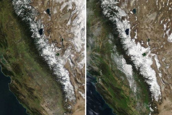 sierra nevada snowpack 2