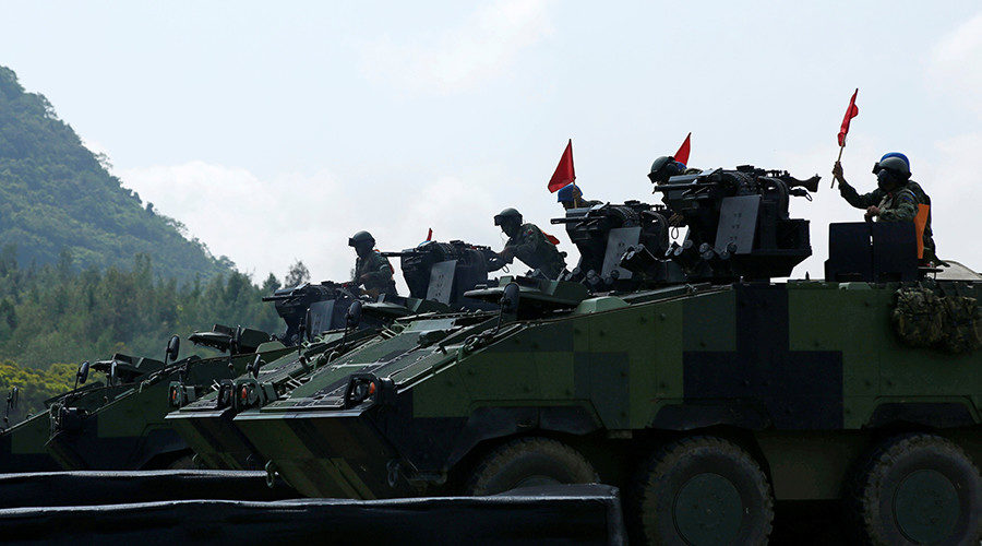 Chinese armored vehicles