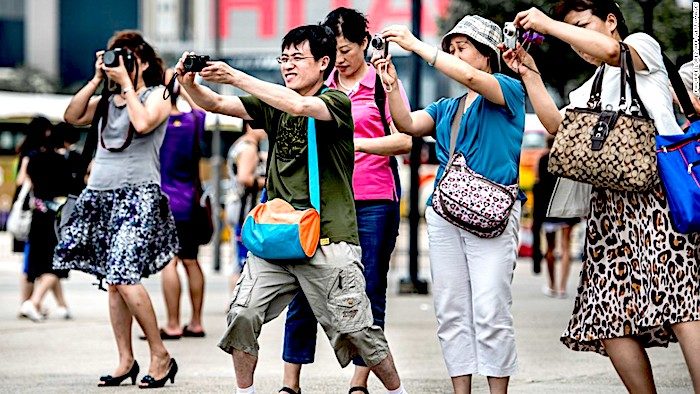 Chinese tourists