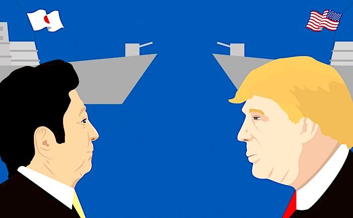 Abe and Trump