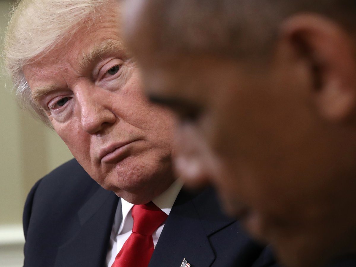 Click to enlarge Trump and Obama
