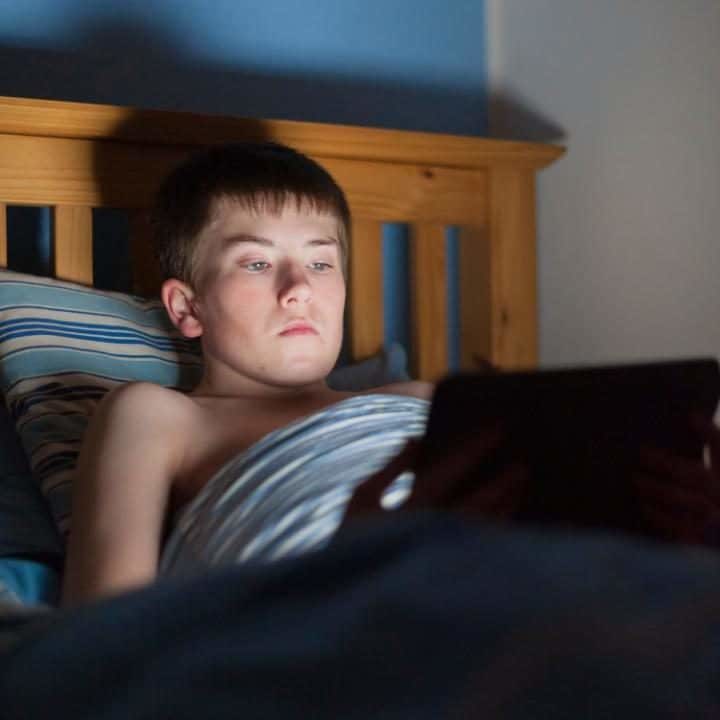 Click to enlarge sleep disorders, children technology