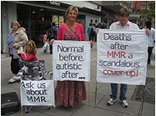 vaccine protest