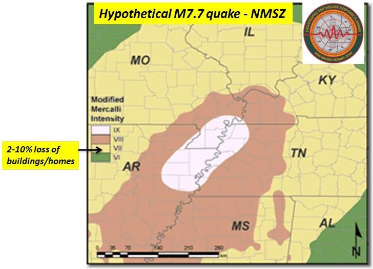 Click to enlarge quake damage