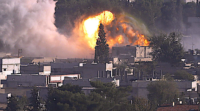 US airstrike Kobani