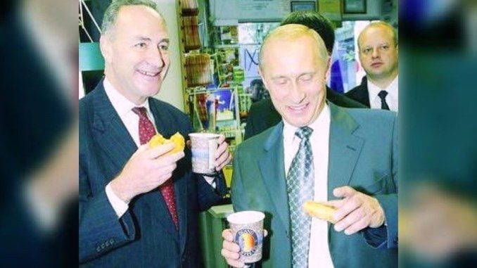 Chuck Schumer, Putin