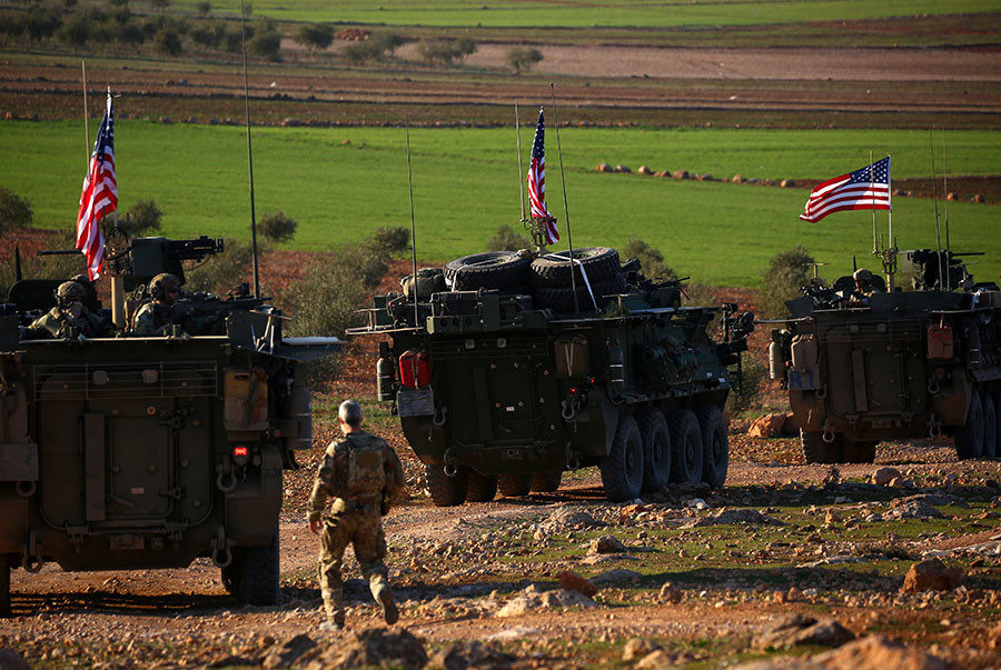 US troops in Manbij