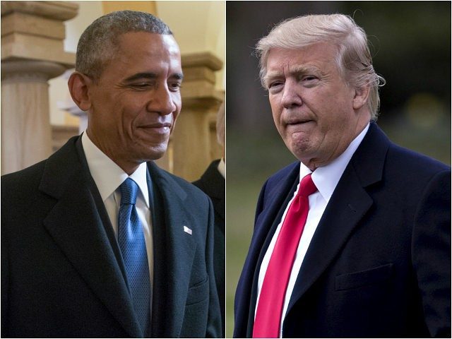 Obama and Trump 
