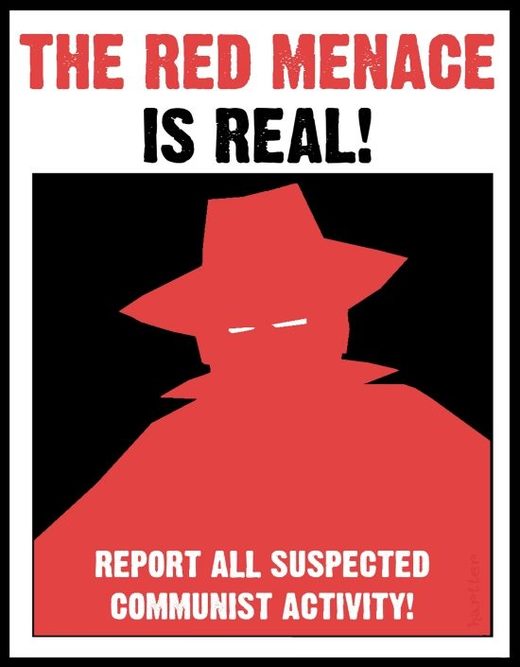 Red Menace Russian propaganda red scare