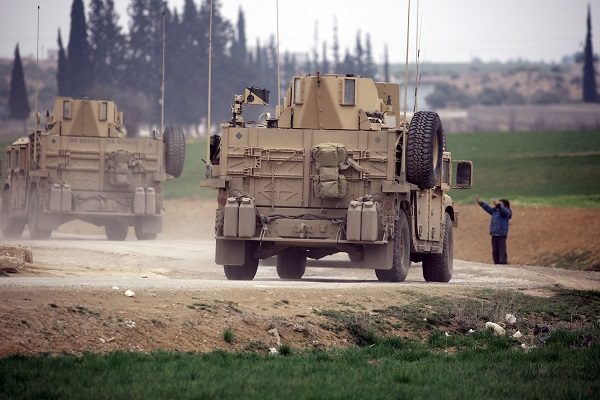 SDF forces in Syria