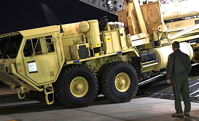 THAAD delivery