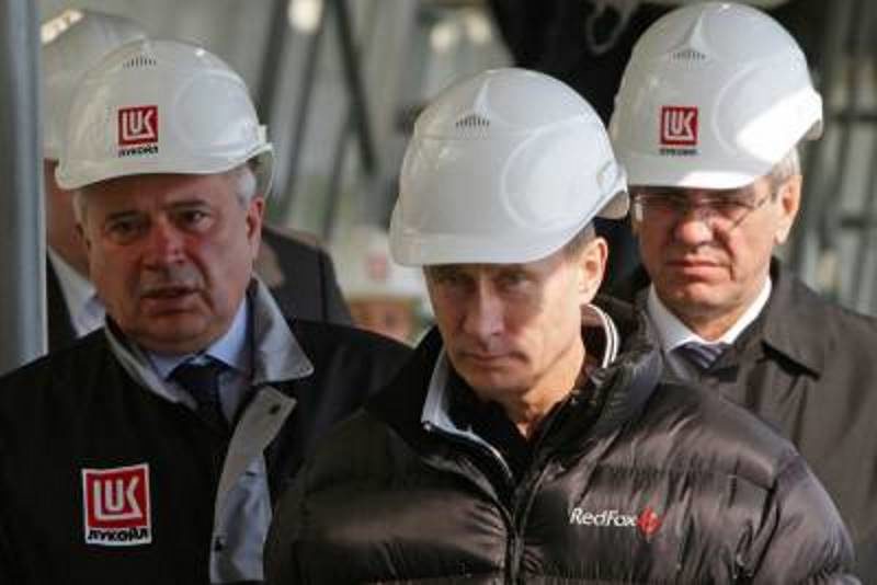 Putin caspian sea oil