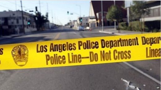 LAPD police tape