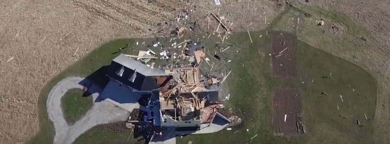 Click to enlarge Missouri tornado damage